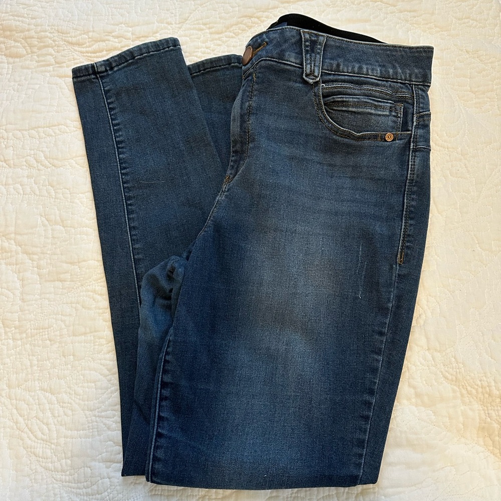 DEMOCRACY Karessa Ab Solution Skinny Jean Size 14 | Indigo